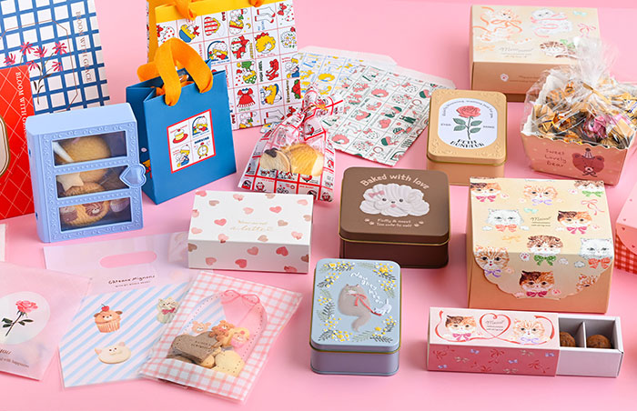 【Seria】バレンタインラッピング